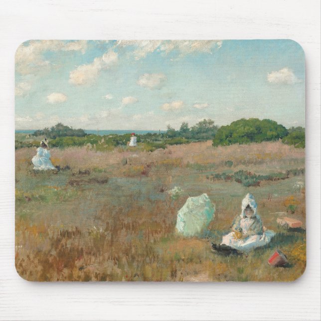 Tapis De Souris Recueillant des fleurs d'automne, 1894-5 (huile (Devant)