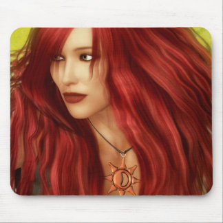Tapis De Souris Redhead on Mousepad