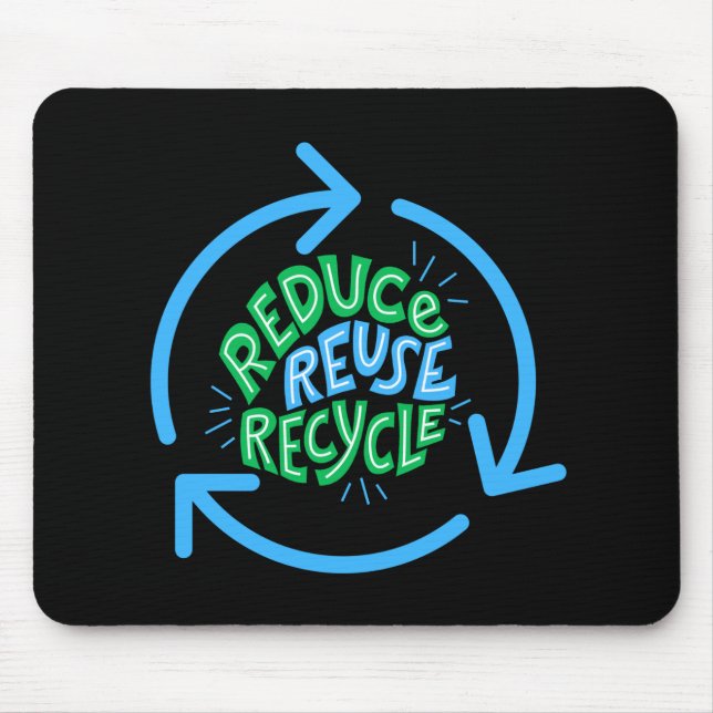 Tapis De Souris Réduire la réutilisation de l'environnement de rec (Devant)