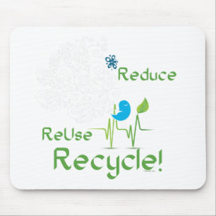 Tapis De Souris Réduisez le birdBLK