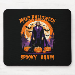 Tapis De Souris Refaire Halloween Effrayant Encore Drôle Trump Hal