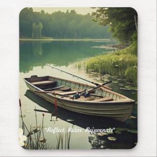 Tapis De Souris "Réflexions du lac Tranquil"