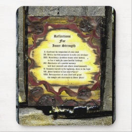 Tapis De Souris Réflexions Pour La Force Intérieure