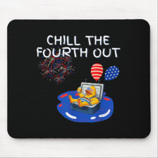 Tapis De Souris Refroidir le quatrième hors croisière patriotique
