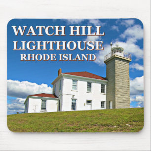 Tapis De Souris Regarde Hill Phare, Rhode Island Mousepad