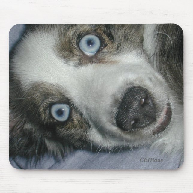 Tapis De Souris Regardez dans mes yeux ! (Devant)