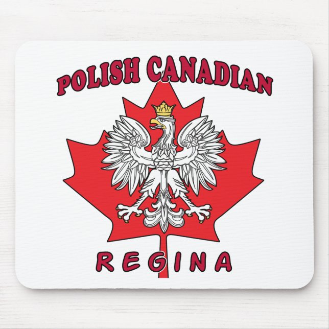 Tapis De Souris Regina Polonaise Feuille canadienne (Devant)