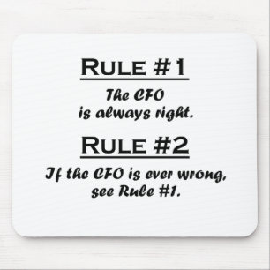 Tapis De Souris Règle CFO