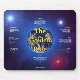 Tapis De Souris Règle d'or Mousepad