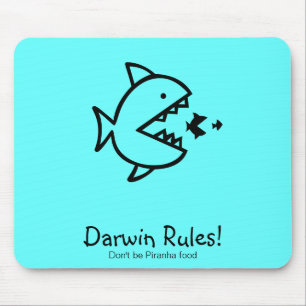 Tapis De Souris Règles de Glow_Darwin d'océan !