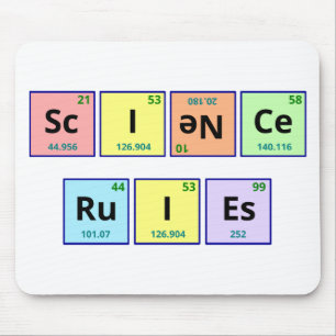 Tapis De Souris Règles de la Science