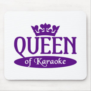 Tapis De Souris Reine de mousepad de karaoke