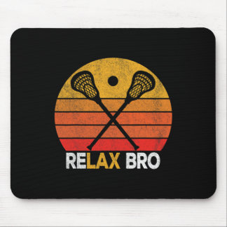 Tapis De Souris Relax Bro Drôle Cité de crosse Crosse Vin