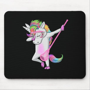 Tapis De Souris Relax Unicorne Dab Jeune crosse Tee - shirt Lacros