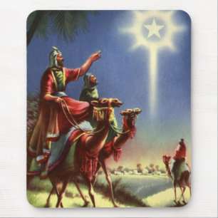 Tapis De Souris Religion Ancienne, Sages avec l'étoile de Bethléem
