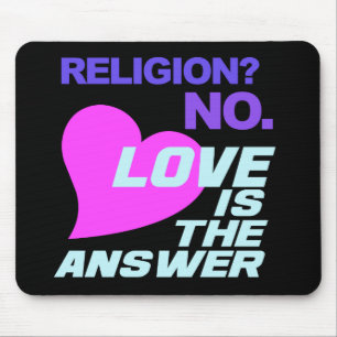 Tapis De Souris Religion et Amour mousepad