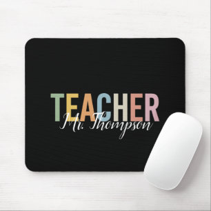 Tapis De Souris Remerciement de professeur personnalisé pour la re