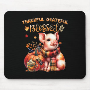 Tapis De Souris Remerciements Gratuit Bienheureux Cochon D'Animal