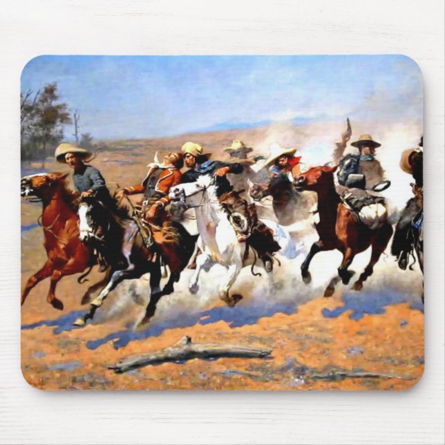 Tapis De Souris Remington - Un trait pour le bois (Devant)
