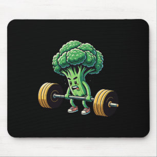 Tapis De Souris Remise en état Broccoli Gym Fitness Motivation Bod