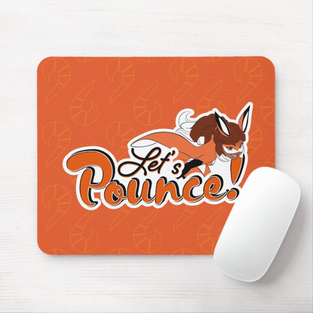 Tapis De Souris Rena Rouge | Rebondissons (Avec souris)