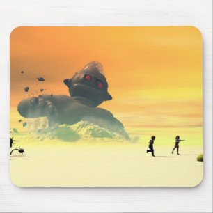 Tapis De Souris Renaissance abandonnée Mousepad de robot