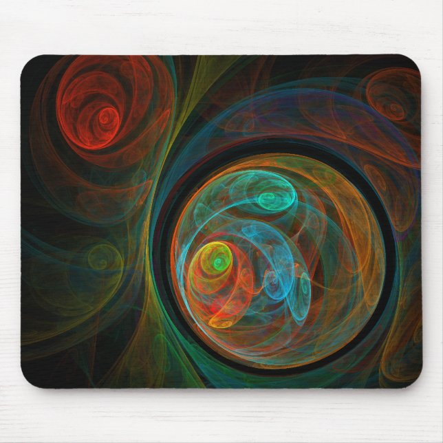Tapis De Souris Renaissance Art Abstrait Mousepad (Devant)