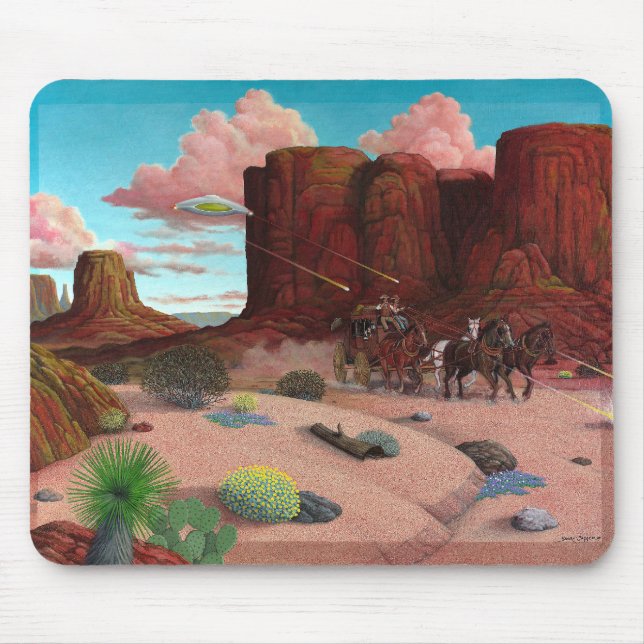 Tapis De Souris Rencontre étroite (Devant)