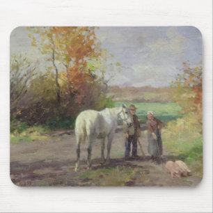 Tapis De Souris Rencontre sur le chemin au champ, 1897