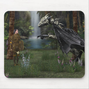 Tapis De Souris Rencontrer le dragon