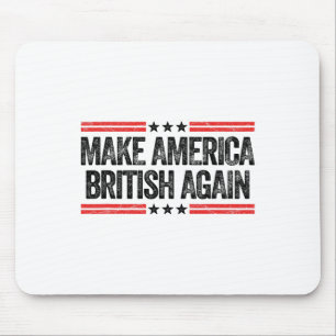 Tapis De Souris Rendez à l'Amérique un caractère britannique à nou