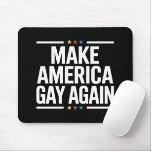 Tapis De Souris Rendez l'Amérique gay à nouveau drôle Mois de la f