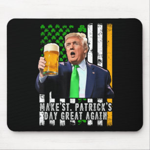 Tapis De Souris Rendre la grandeur du Jour de la Saint Patrick aux