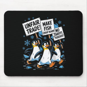 Tapis De Souris Rendre Le Poisson Bon Marché ! Pingouin de résista