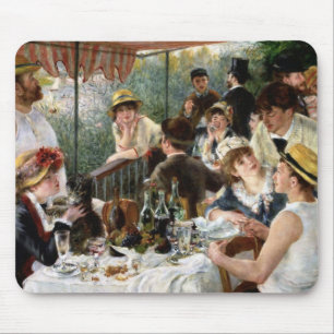 Tapis De Souris Renoir : Déjeuner de la partie de canotage
