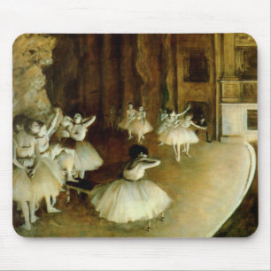 Tapis De Souris Répétition De Ballet Sur Scène