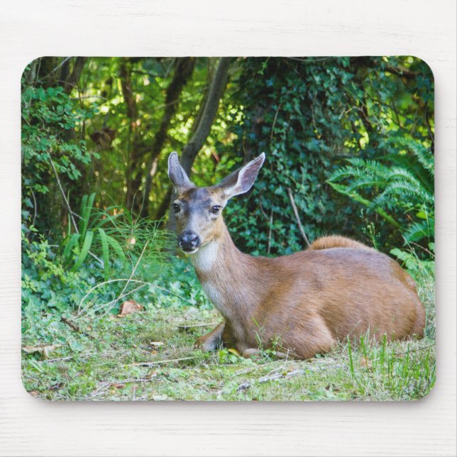 Tapis De Souris Repos moderne Deer Mousepad (Devant)