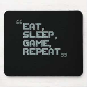 Tapis De Souris Reprendre le jeu de veille - Gamer Pad de souris