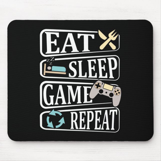 Tapis De Souris Reprendre le jeu du sommeil (Devant)