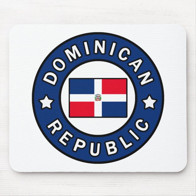 Tapis De Souris République dominicaine (Devant)