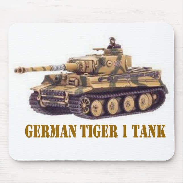 TAPIS DE SOURIS RÉSERVOIR ALLEMAND DU TIGRE 1 (Devant)