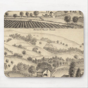 Tapis De Souris Résidence de Joseph Alexander, Mendocino