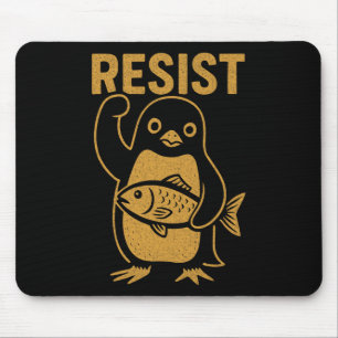 Tapis De Souris Résister Manifestation de la résistance des mancho