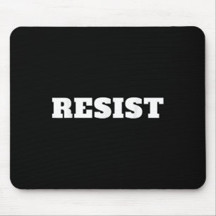 Tapis De Souris Résistez. Anti Trump #résistance contre Donald Tru