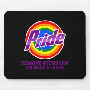 Tapis De Souris Résistez Trump Enlevez Taches Orange Tenaces Fiert