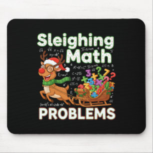 Tapis De Souris Résolution de problèmes mathématiques Noël Prof de