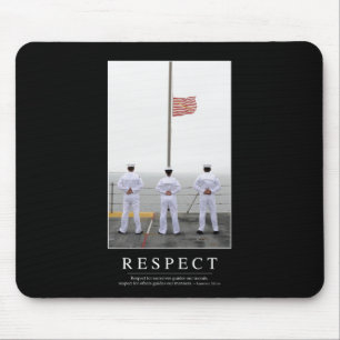 Tapis De Souris Respect : Citation inspirée 1