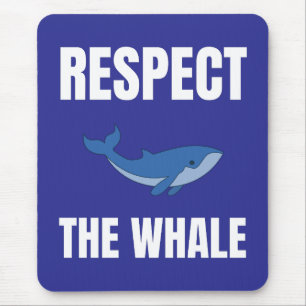 Tapis De Souris Respectez La Baleine