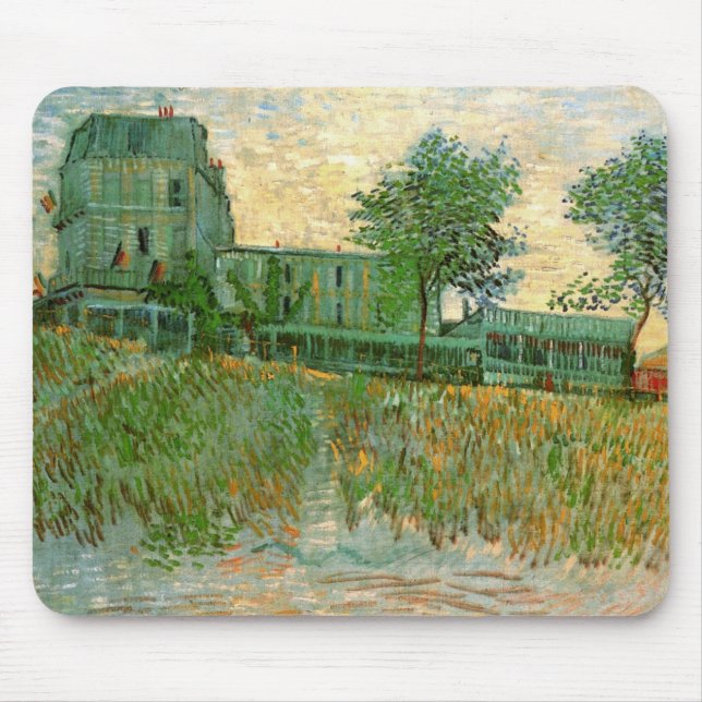 Tapis De Souris Restaurant Sirene, Asnières par Vincent van Gogh (Devant)