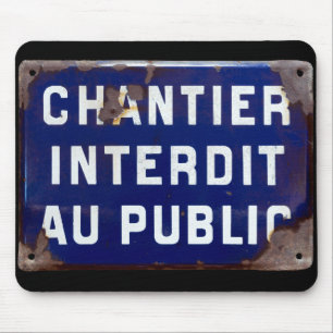 Tapis De Souris Restez en dehors !